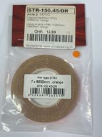 STR8 Felgenrandaufkleber, Orange, 7x9000mm, Neu!