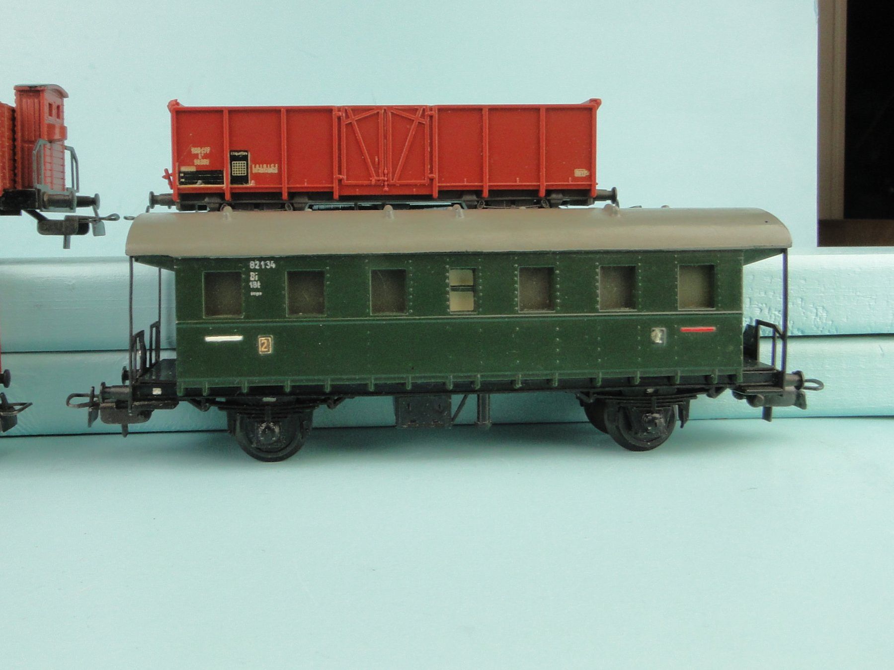 Buco Modellini di ferrovie: Buco 4 X Wagen – Usato da Bülach venduto da cann11 2