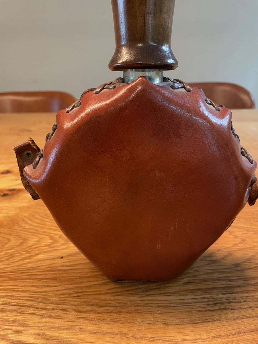 Bottiglie: Jagdflasche Hirsch Leder – Usato da Niederbüren venduto da Poschti_19 5