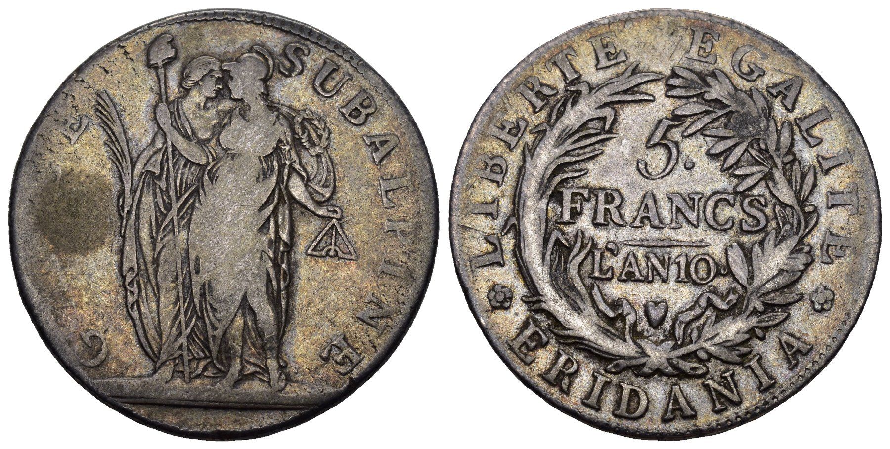 Toutes les monnaies: Subalpine Lan 10 – D'occasion à Bern par numismatictops