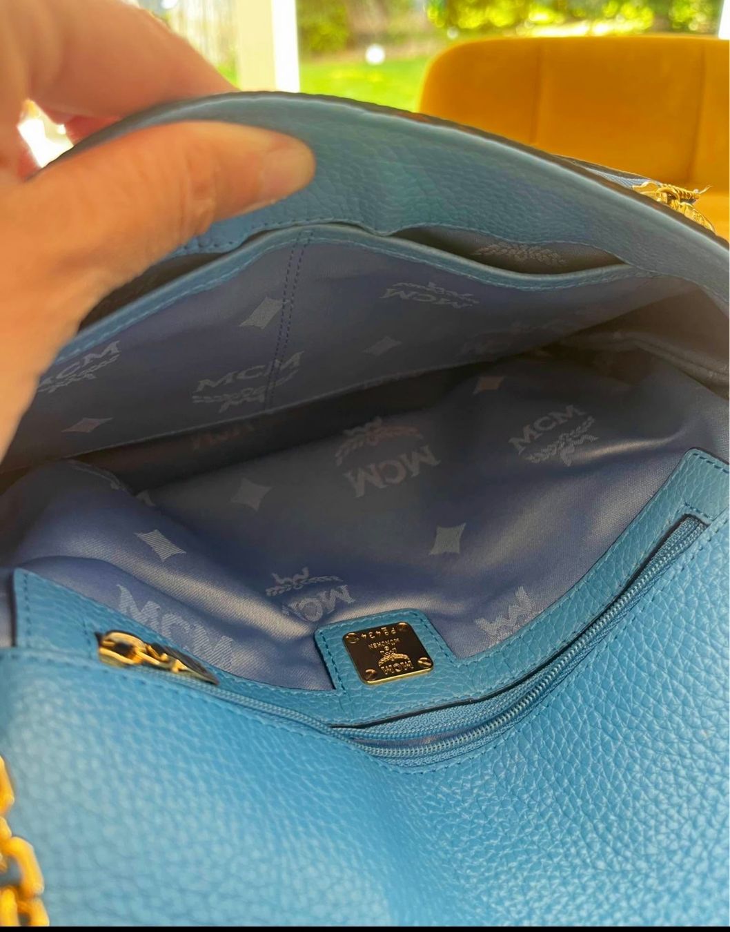 Mcm Borse da donna: MCM Ledertasche blau NP 960 – Usato da Zürich venduto da Sol65 4