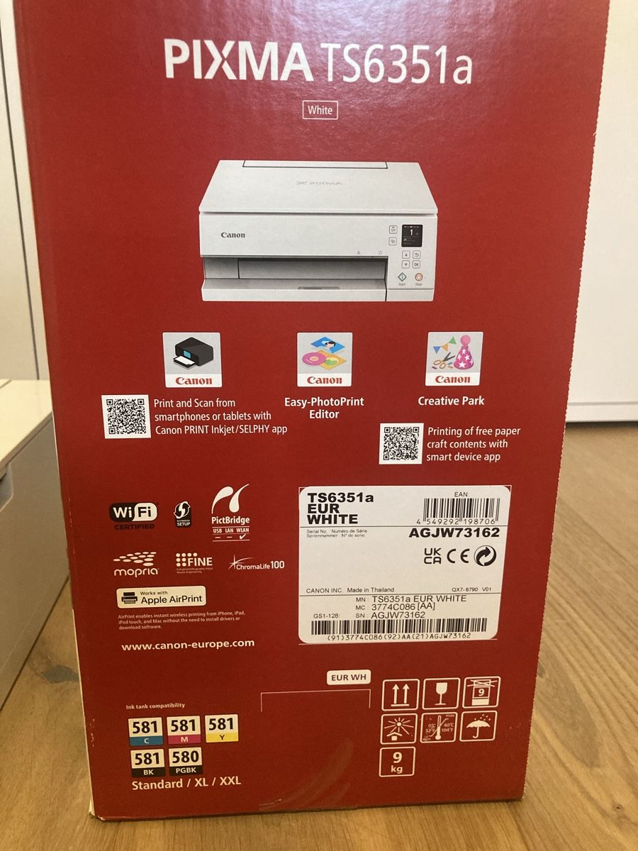 Canon Stampanti: Canon Pixma TS63 – Usato da Kreuzlingen venduto da sam_5m2p 2