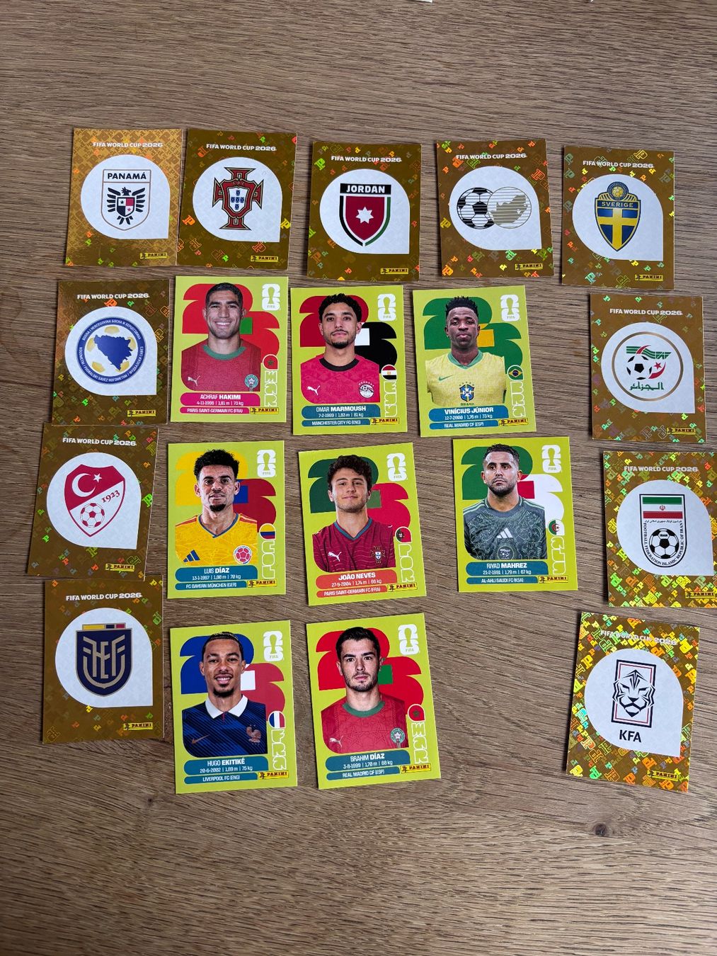 Panini Cartes à collectionner: 19 Panini Sticker – Neuf (Voir description) à Winterthur par Daira01