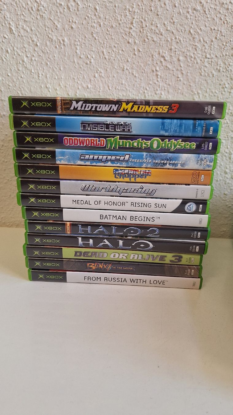 Microsoft Console: Xbox Classic Set: Konsole + 13 Spiele & Controller – Usato da Wädenswil venduto da RetroManiac86 3