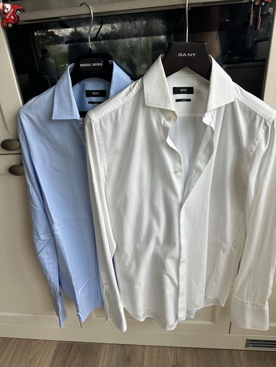 hugo boss cufflink and tie clip set