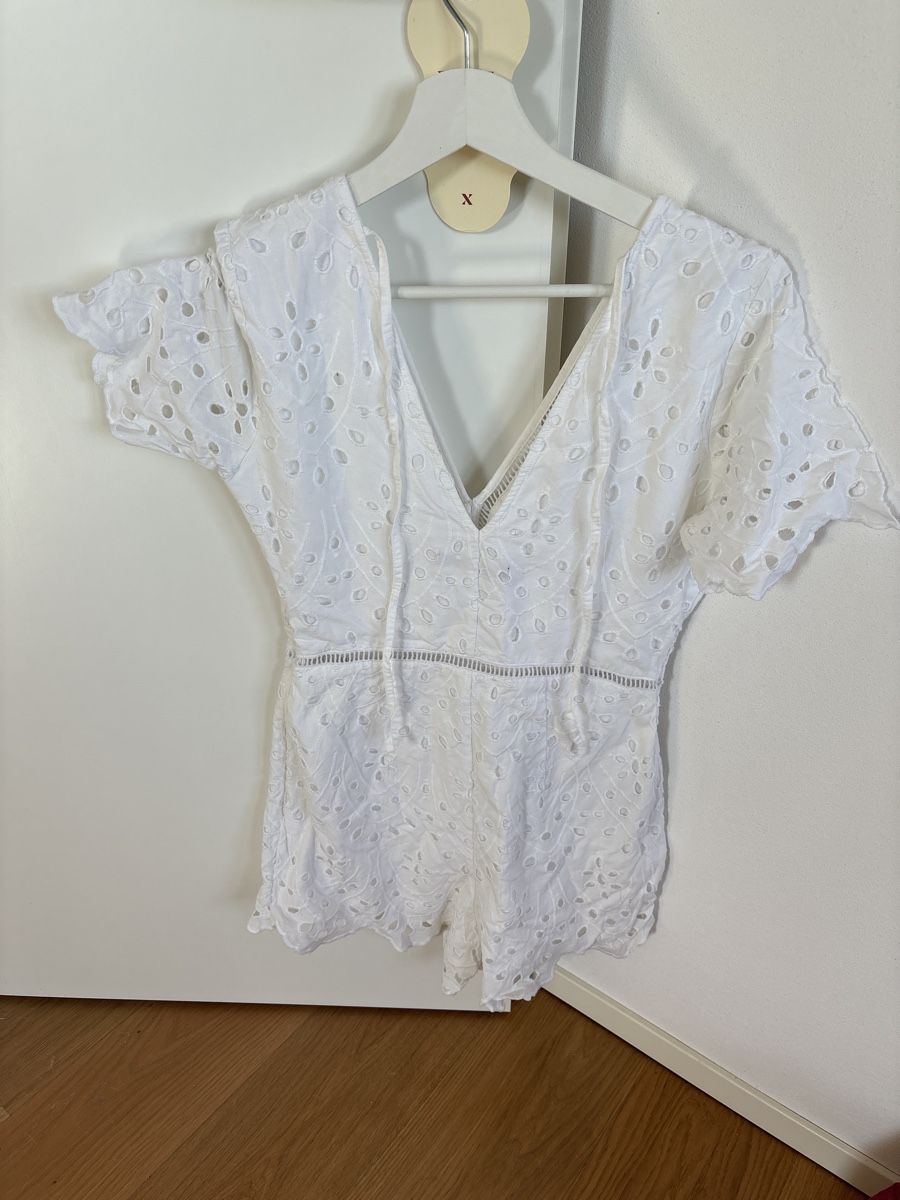 Abercrombie Jumpsuits: White Summer jumpsuit – Neu (gemäss Beschreibung) aus Oberhasli von ani_97f7 1