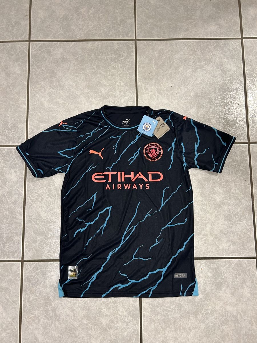 Puma Canottiere & Pantaloni: Maillot de foot Manchester city – Nuovo e nell'imballaggio originale da Saulcy venduto da kik_2yfj