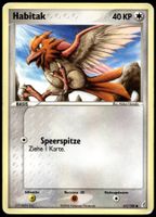 Habitak 61/100 Pokémon EX Crystal Guardians