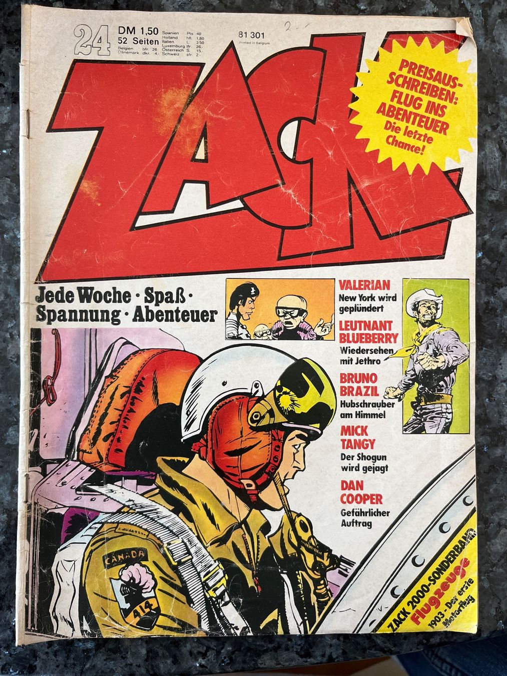 Comics: Zack Comic Heft Nr. 24 – Gebraucht aus Goldach von SSRConzept