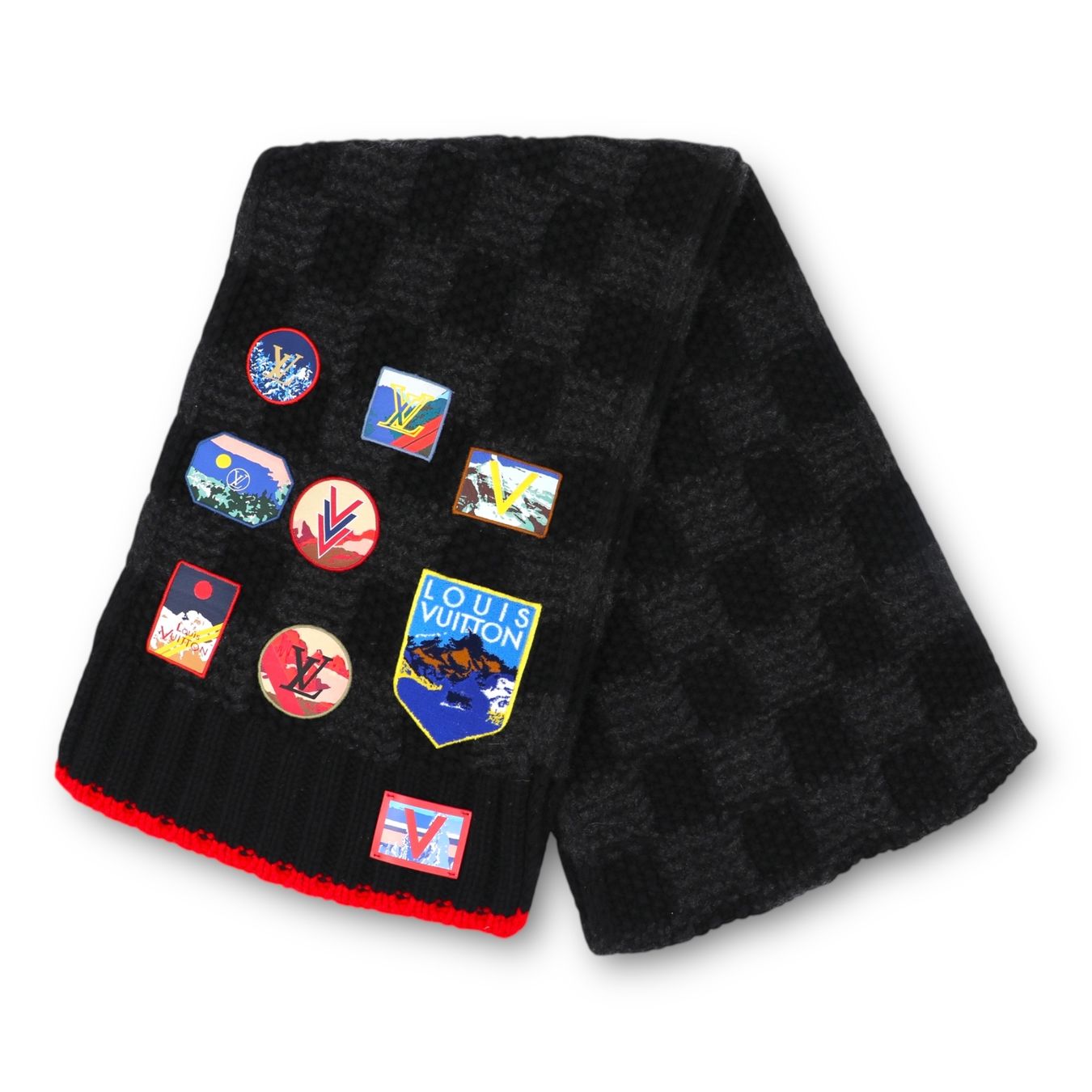 Louis Vuitton Foulard & Sciarpe: Louis Vuitton Strickschal Kaschmir – Usato da Binningen venduto da Designerlabels
