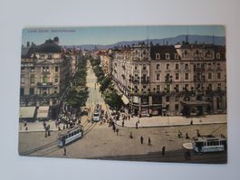 antike AK Zürich Tram RN