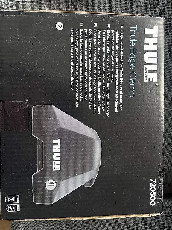 Box da tetto: Dachbox / box da tetto Thule Edge Clamp – Nuovo e nell'imballaggio originale da Caslano venduto da mus_bqg5
