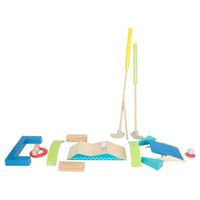 Minigolf Set für zu Hause (aus FSC Holz)