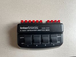 Intertronic SSB-400 4-Zone-Lautsprecher-Auswahl (487)
