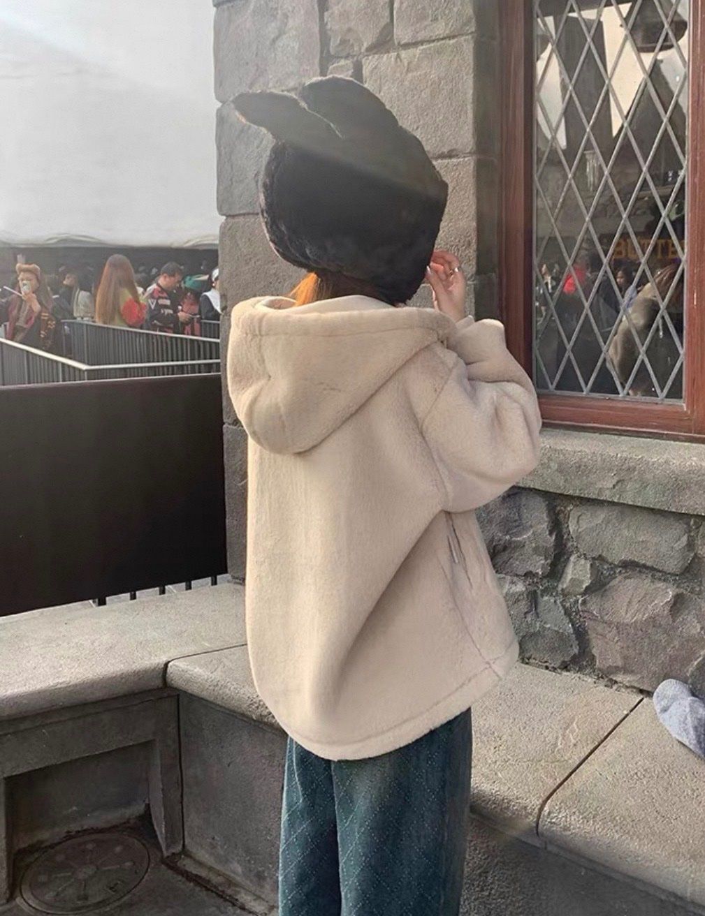 Giacche: Cozy Coffee & Cream Fluffy Jacket with Suede Lining – Usato da Zürich venduto da ada_ls7k 4