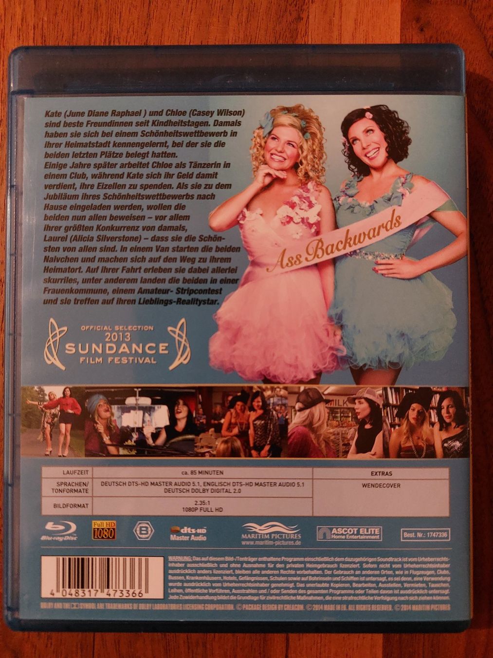 Tutti i DVDs: Blu Ray - Ass Backwards – Usato da Rheinfelden venduto da FilmAuktion 1