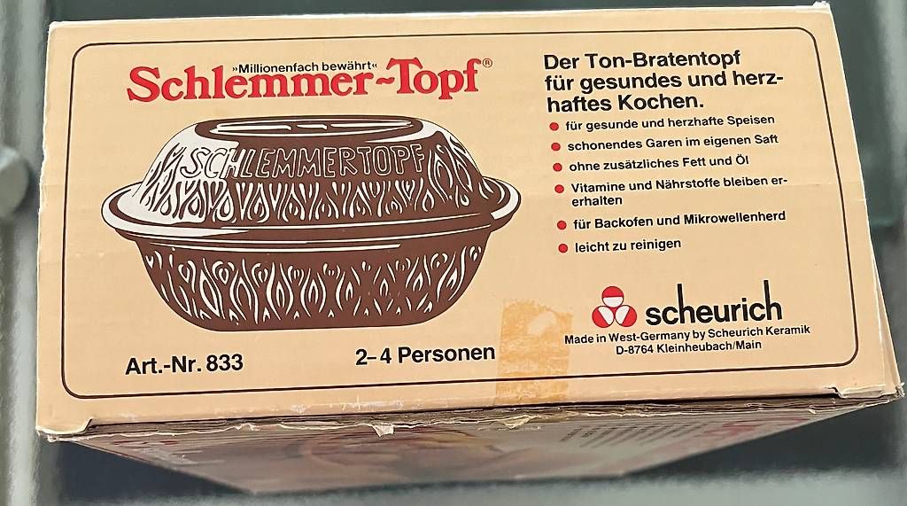 Pentole: Römertopf/ Schlemmertopf von Scheurich – Usato da Allschwil venduto da Hesch13 1