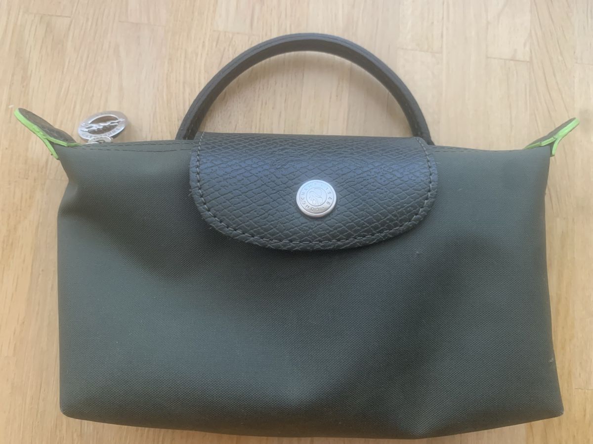 Longchamp Borse: Original Longchamp Le Pliage XS Grün – Usato da Zürich venduto da MK124
