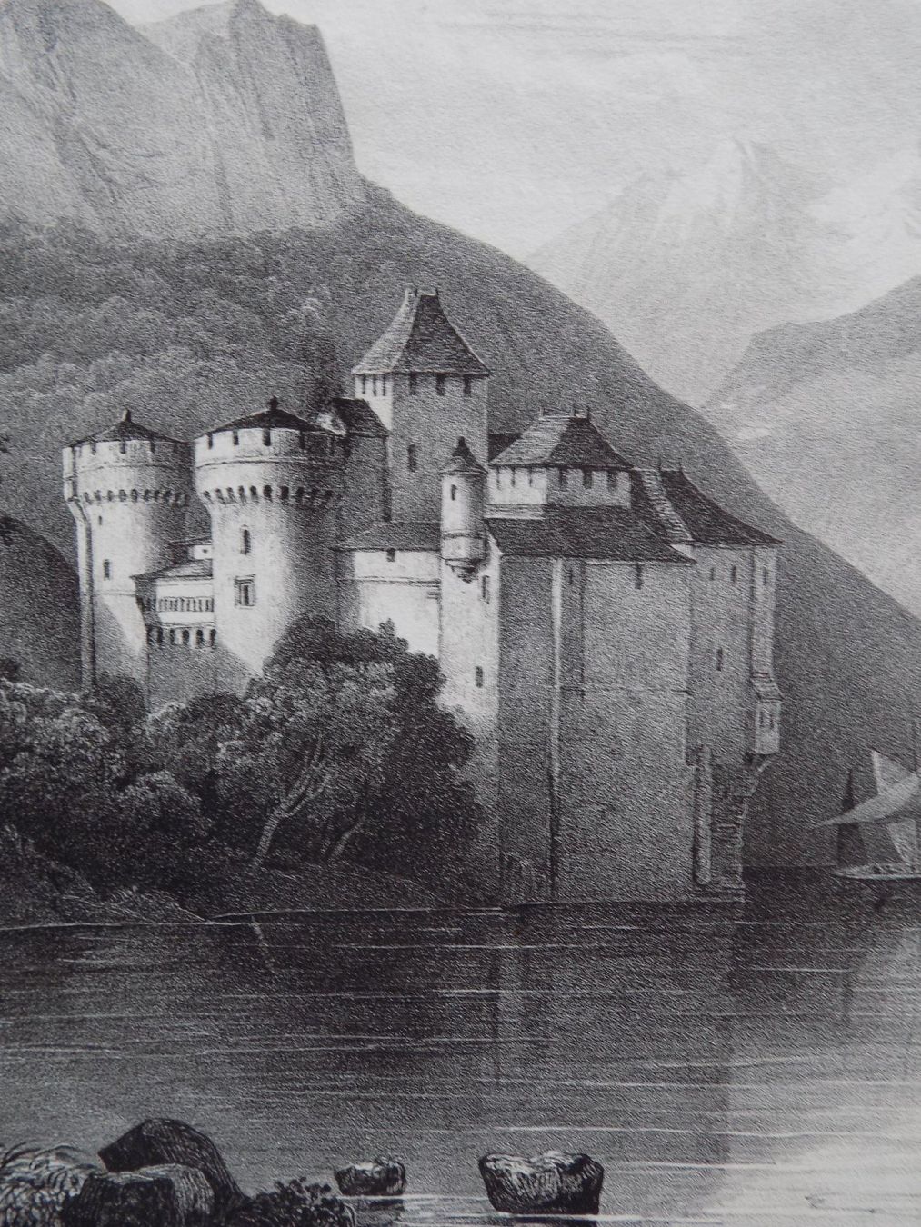 Incisioni: Château de Chillon – Usato da Risch venduto da Rischli15 4