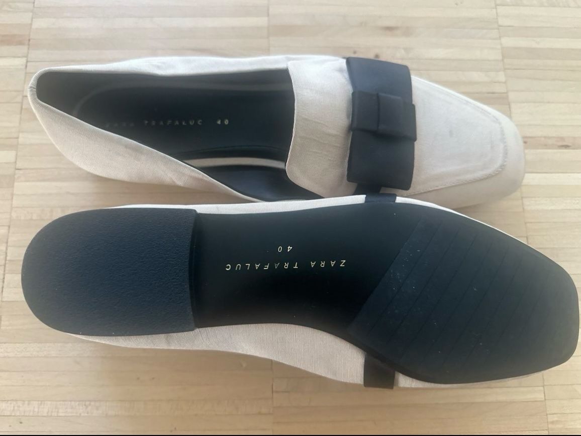 Zara Scarpe da donna: Beige Zara Loafers Bow EU 40 – Nuovo (secondo la descrizione) da Oftringen venduto da Eylem79 3
