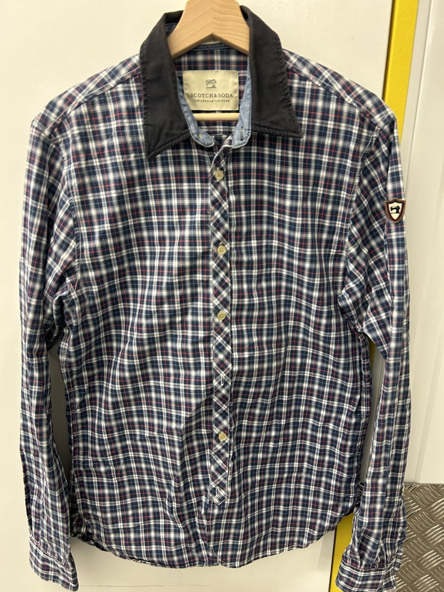 Maison Scotch Camicie: Hemd Scotch & Soda blau – Usato da Bern venduto da floorball_zoro