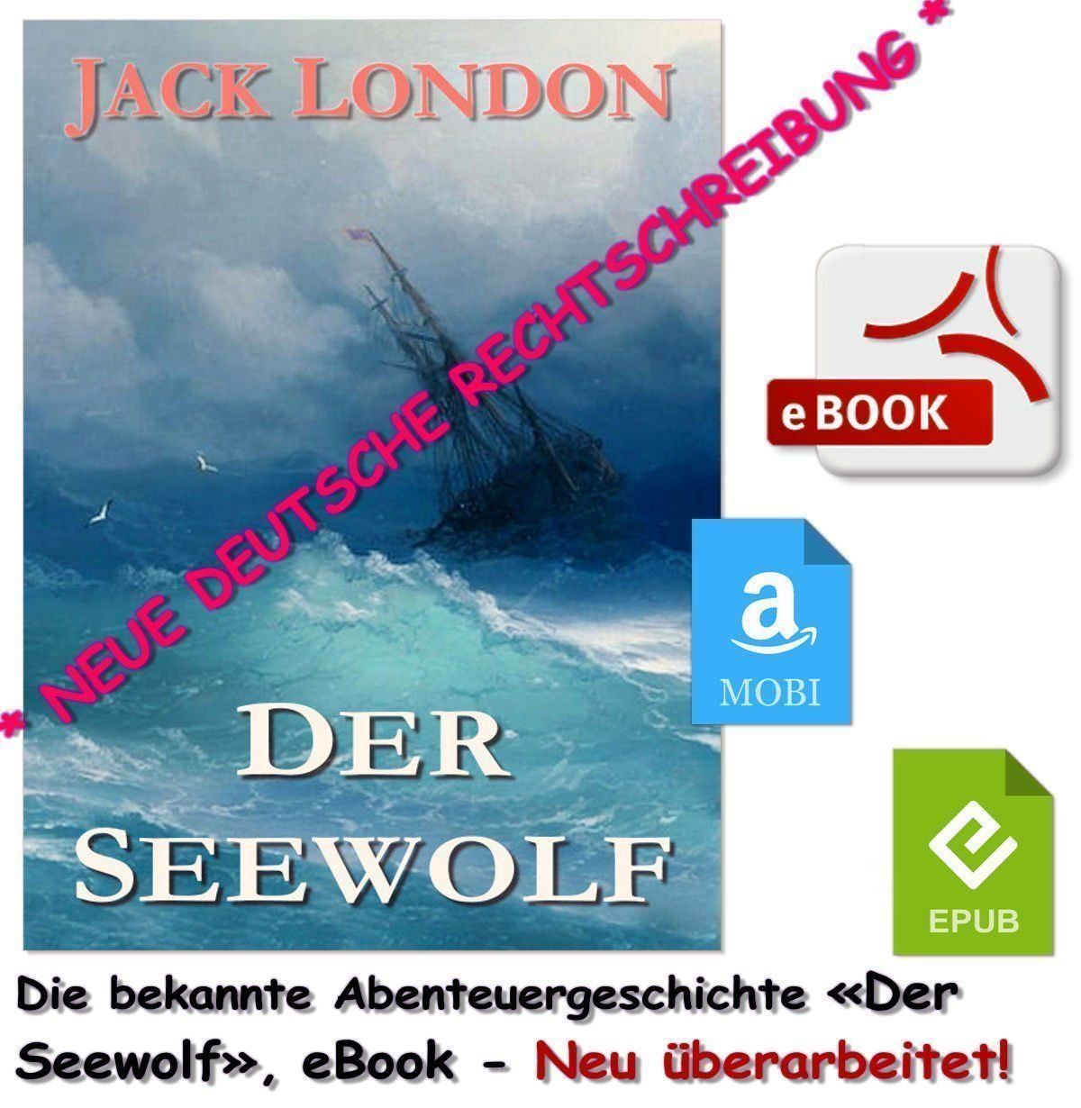 Narrativa: eBook - Der Seewolf - Jack London – Nuovo (secondo la descrizione) da Winterthur venduto da Xandresa