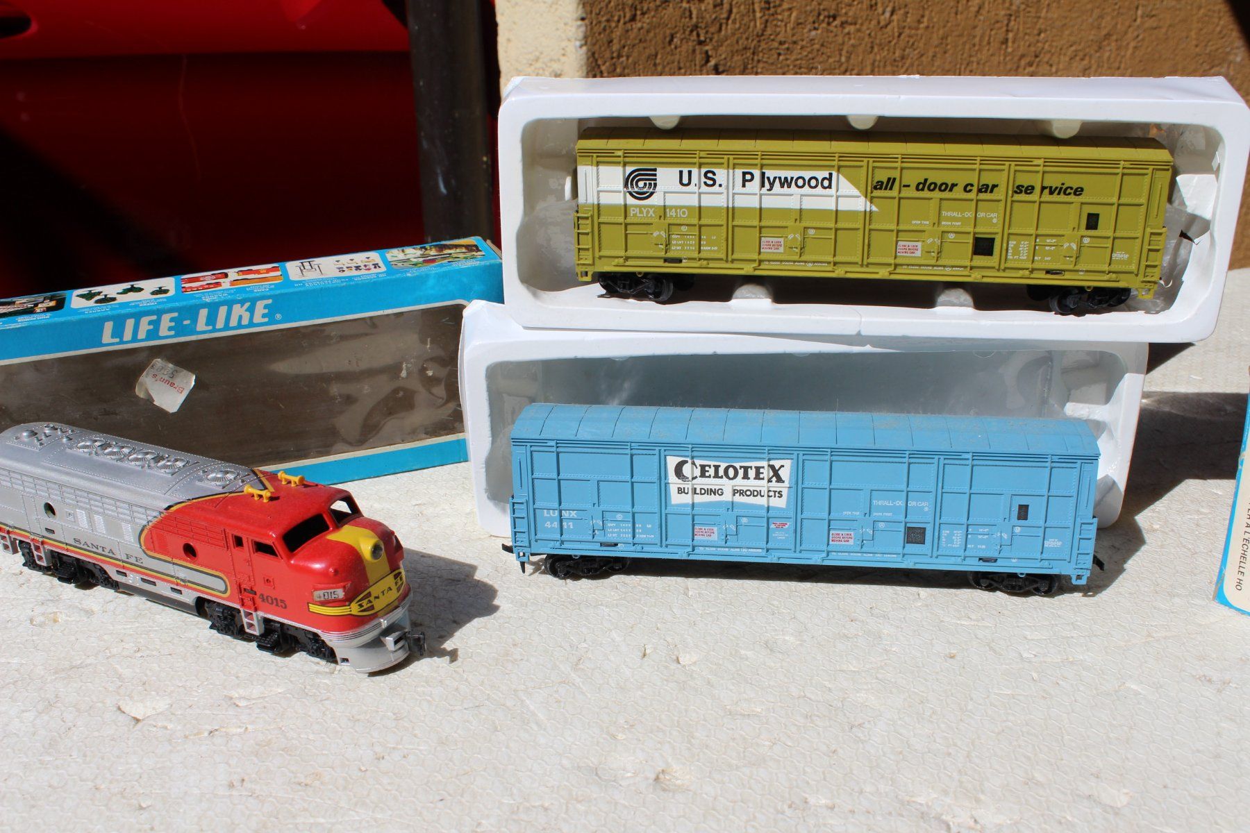 Modellini di ferrovie: HO- Lok + 6 Wagen USA – Nuovo e nell'imballaggio originale da Gebenstorf venduto da Gomsa0 2