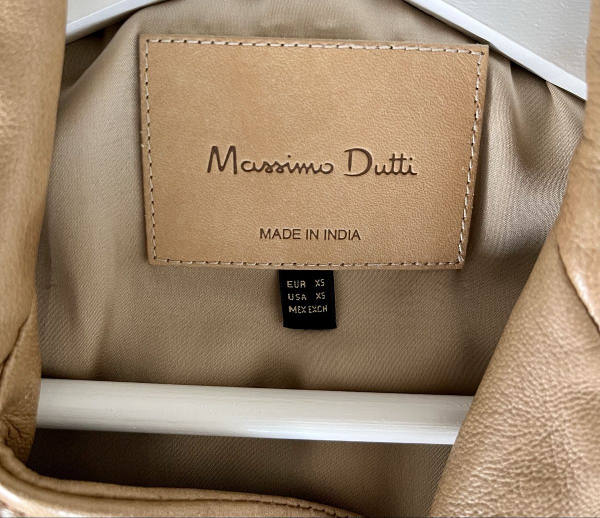 Massimo Dutti Giacche: Massimo Dutti Lederjacke XS Beige✨ – Usato da Pfäffikon SZ venduto da humming-bird 5