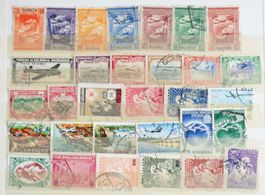 MOÇAMBIQUE: Des timbres oblitérés, 2 photos