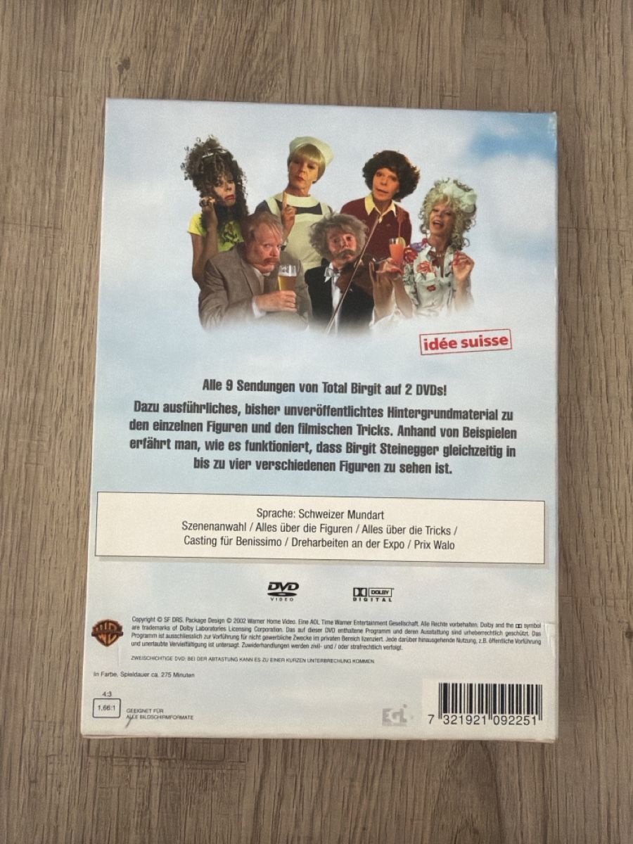 Tous les DVDs: Total Birgit Alle 9 Sendungen DVD – D'occasion à Hagendorn par masterchieff 1