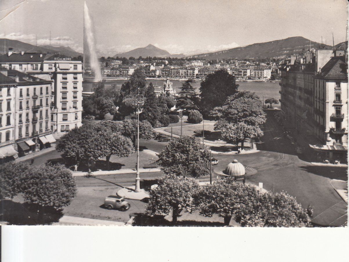 Cartoline postali: Genève 1954 – Usato da Bürglen TG venduto da StampGraf
