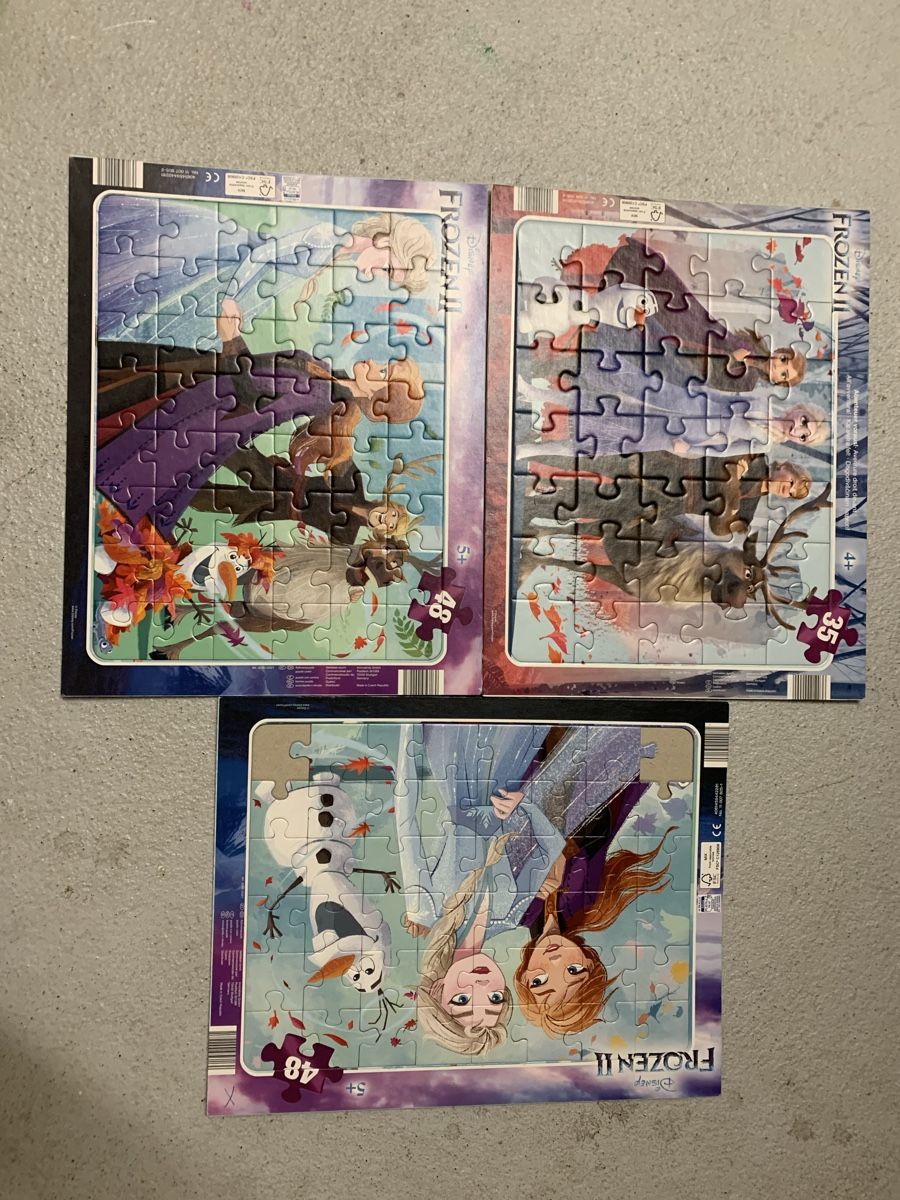 Puzzle: Elsa Puzzles 5 Jahre, 3 stück – Usato da Ostermundigen venduto da des_t9vv