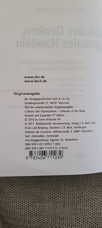 Libri: Lokales Denken, globales Handeln – Usato da Hasle b. Burgdorf venduto da adilus_92 1