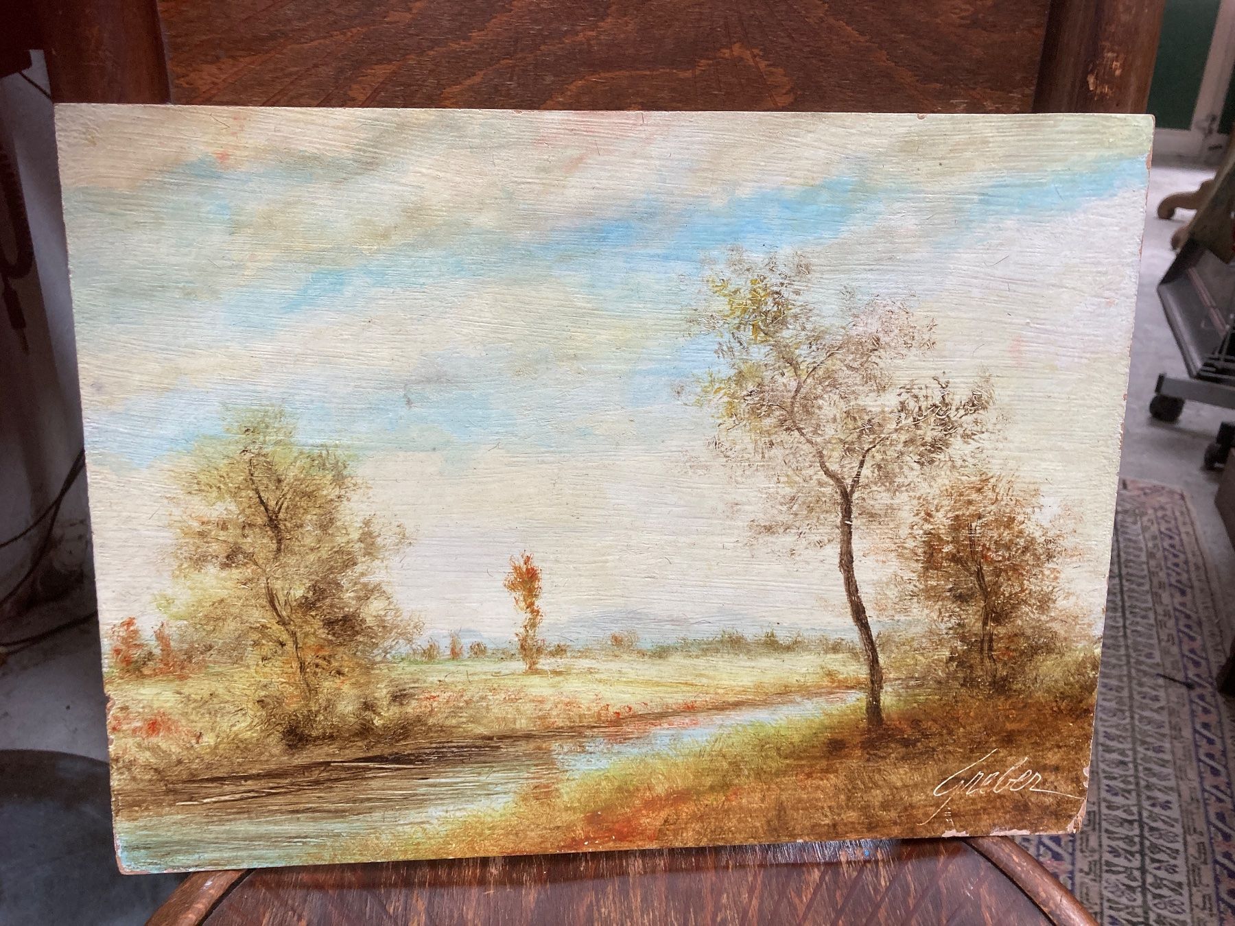 Tableaux: Greber - Landschaft - Gemälde – D'occasion à zürich par papalapa