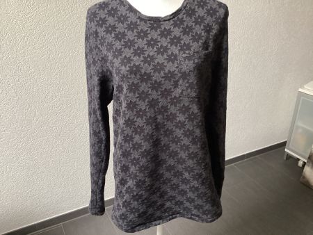 Pullover Scotch & Soda dunkelgrau / schwarz Gr. M