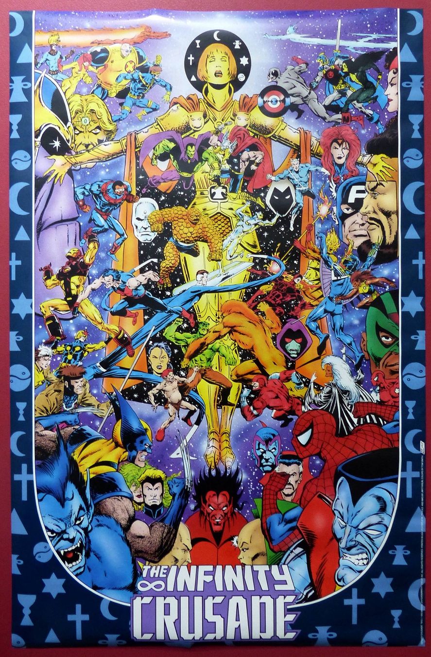 Foto & Immagini: MARVEL INFINITY CRUSADE POSTER THANOS BY STARLIN 1993 – Nuovo (secondo la descrizione) da Lugano venduto da YouWantUS