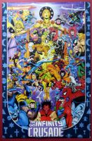 MARVEL INFINITY CRUSADE POSTER THANOS BY STARLIN 1993
