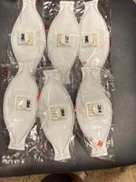6x 3M Aura 9322+ Atemschutzmasken FFP2 neu