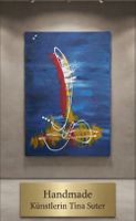 Gemälde " Aufbruch Abstrakt " handmade 80×120