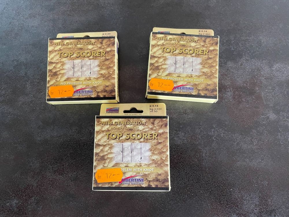 Fil De Pêche Tubertini Honor Dark Brown – 300 M, Diam. 0,30, Résistance 8,71 Kg