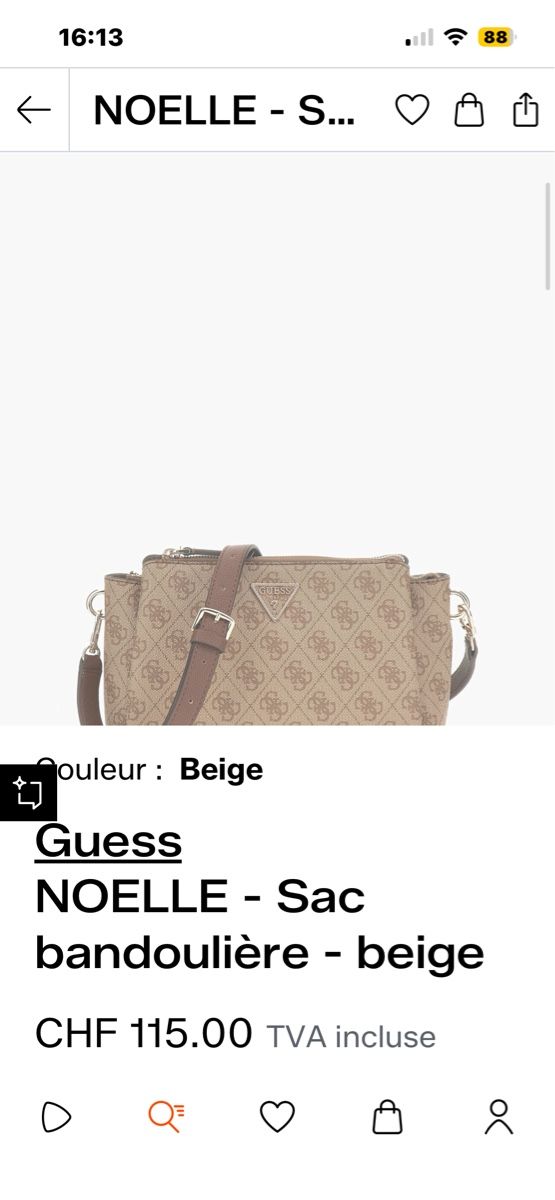 Guess Borse da donna: Sac guess bleu neuf – Nuovo (secondo la descrizione) da Brent venduto da miloune 5