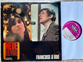 FRANCOISE Hardy & UDO Jürgens - RARITÄT LP GEWASCHEN