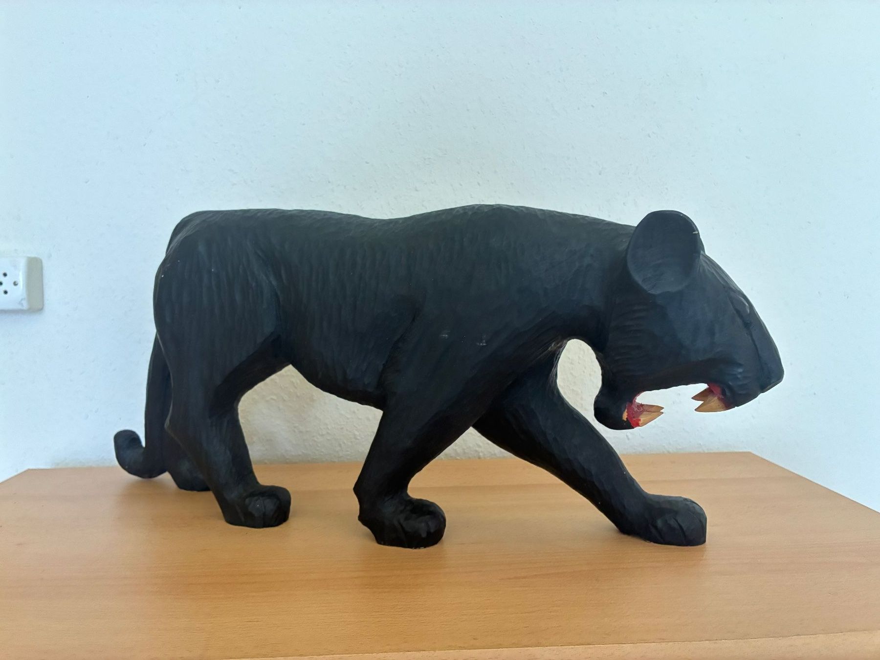 Sculture & Statue: Statue Panthère noire en bois ébène – Usato da Areuse venduto da sis_y7dg 1