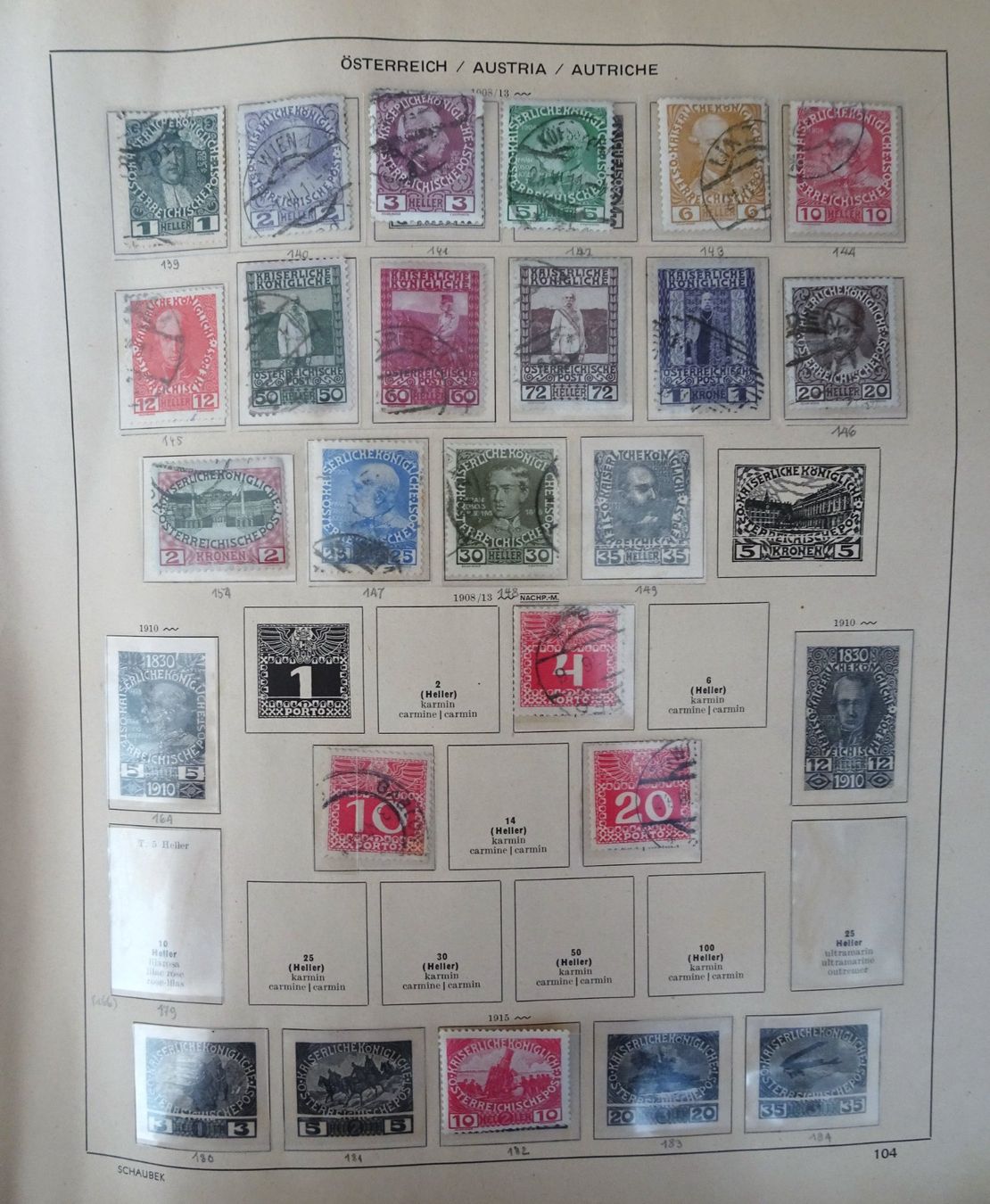 Tutti i francobolli: Briefmarken Österreich – Usato da Feldbrunnen venduto da MarcusSO 1