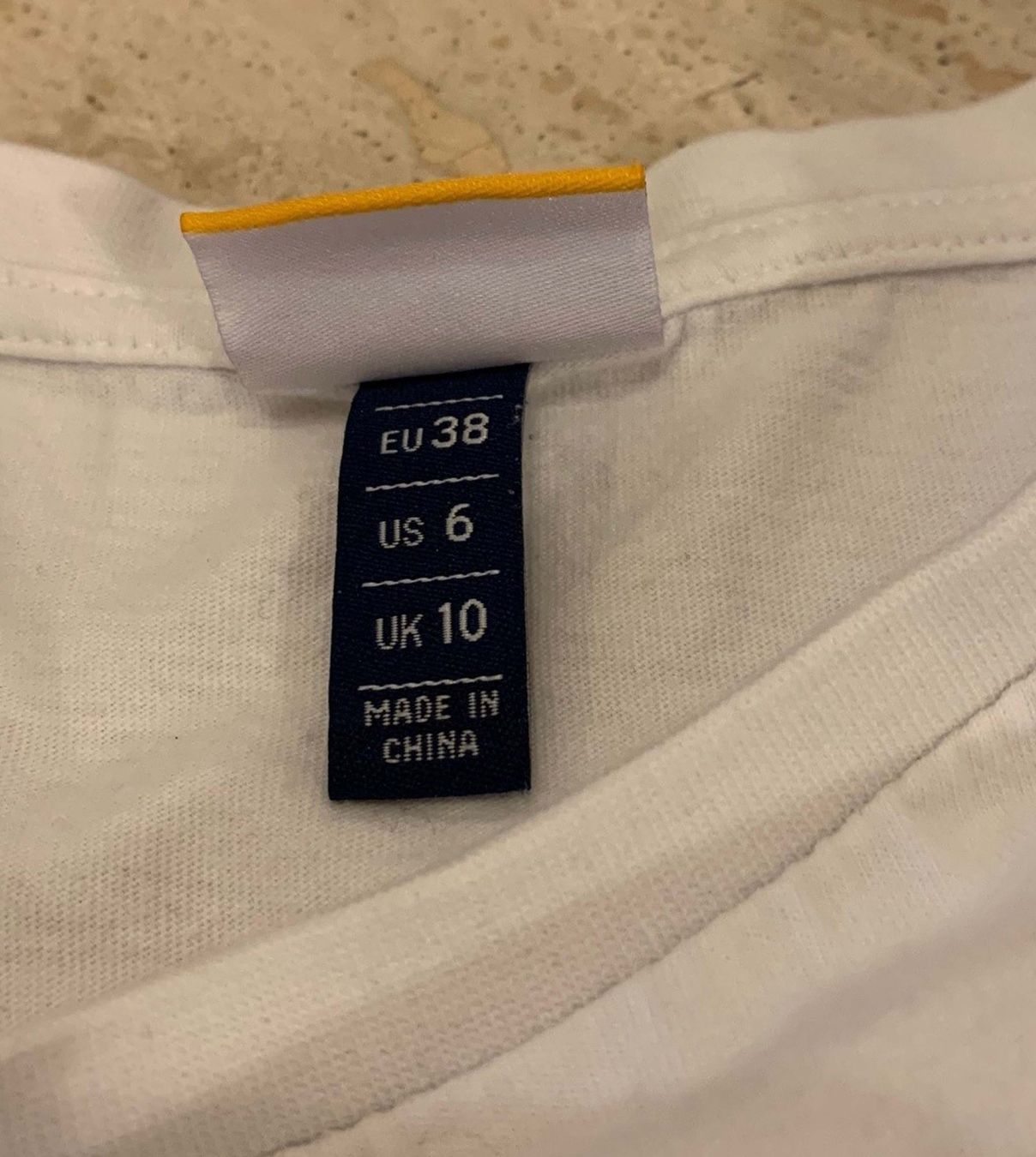 Ellesse Top: ellesse Crop Top weiss, Gr. 38 – Usato da Rosshäusern venduto da MiJoDoOl 3