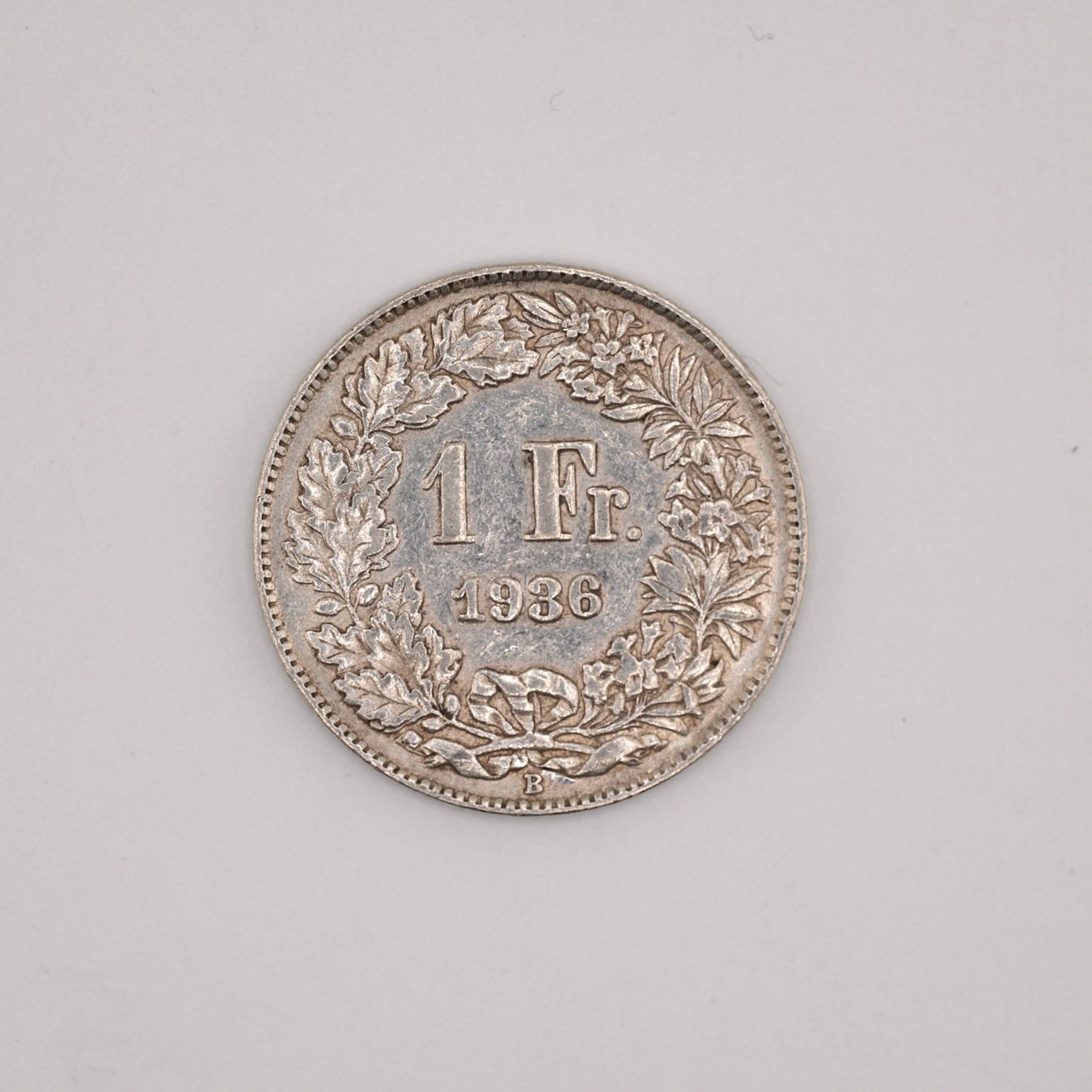 Tutti le monete: 1Fr 1936 Silbermünze ab 1Fr – Usato da Basel venduto da Vip24