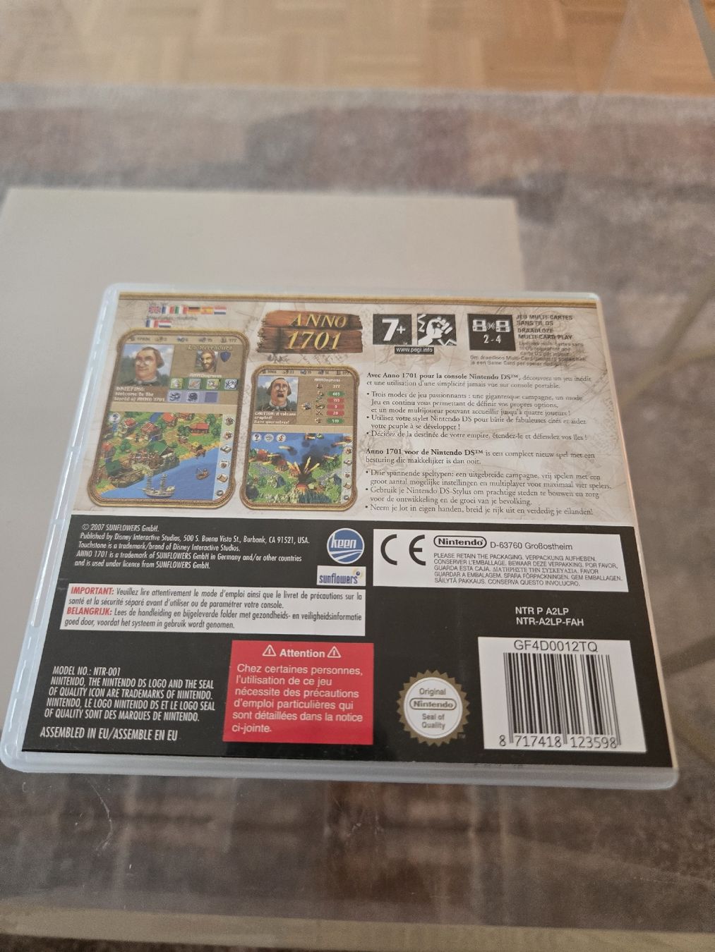 Jeux: Anno 1701 Nintendo DS – D'occasion à Bussigny par Kfdlt 1