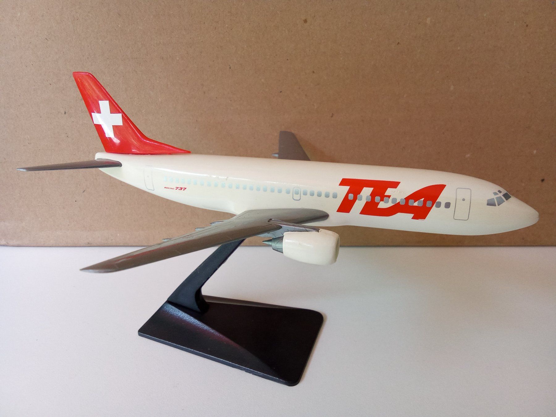 Kit di modellismo & Modellini statici: Aviatik Flugzeugmodell der TEA Switzerland Basel – Usato da Bilten venduto da Bora3 1