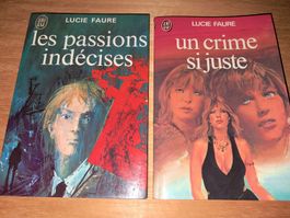 Lot de 2 roman de Lucie Faure