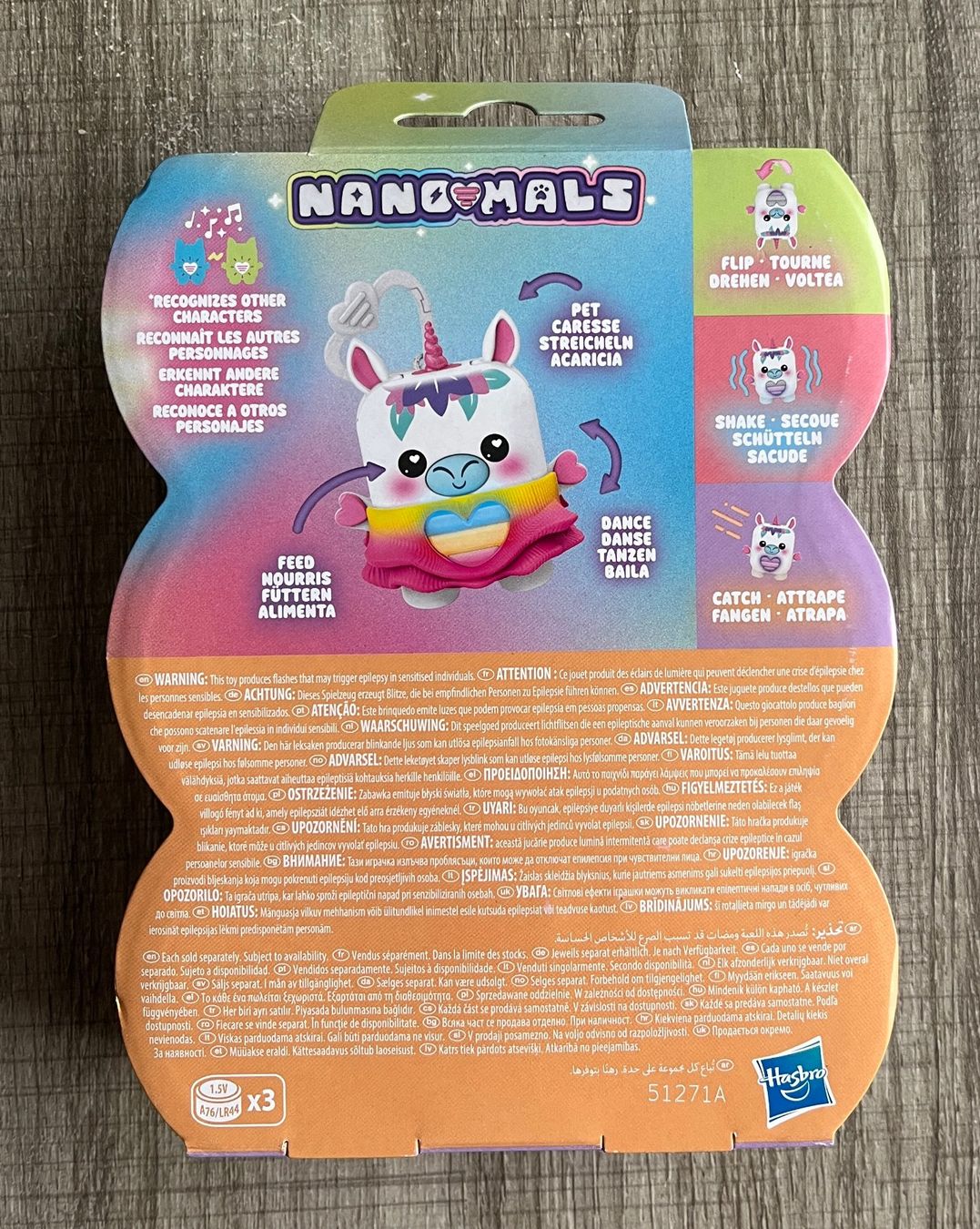 Hasbro Giocattoli: Nanomals Meadowmist la licorne de Hasbro – Nuovo e nell'imballaggio originale da Fiez venduto da vivianne21 2